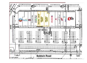 4131-4197 Baldwin Rd, Auburn Hills, MI à louer Plan de site– Image 1 sur 1