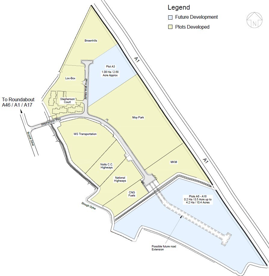 Stephenson Way, Winthorpe à louer Plan cadastral– Image 1 sur 1