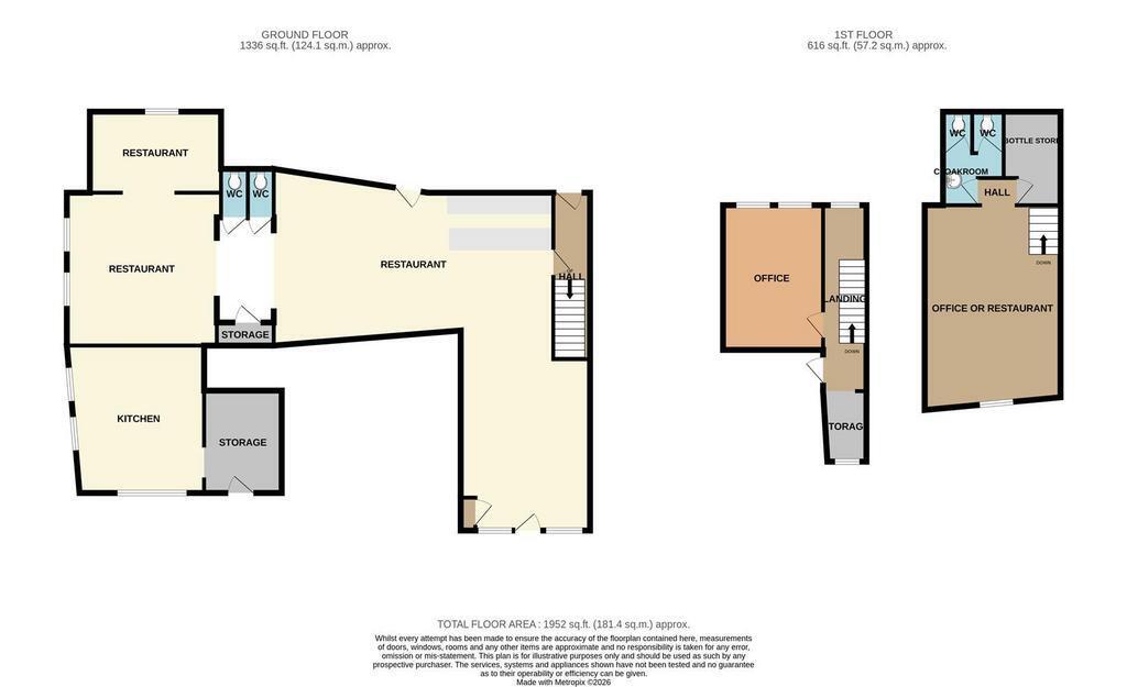 11 Mansel St, Carmarthen à vendre Plan d’étage– Image 1 sur 2