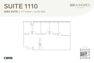 600 B St, San Diego, CA à louer Plan d’étage– Image 1 sur 1