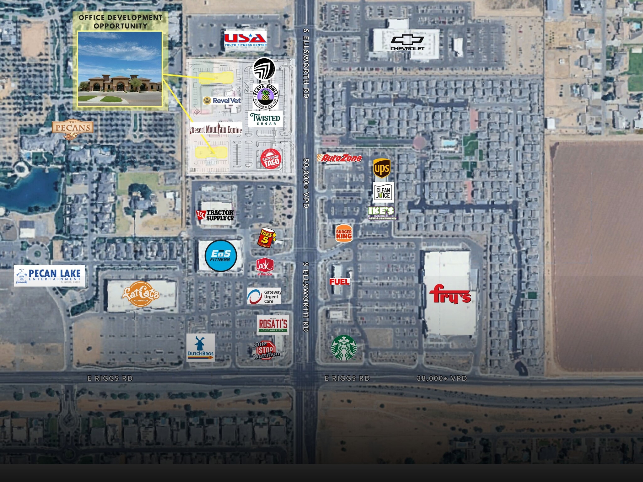 24760 S Ellsworth Rd, Queen Creek, AZ à vendre Photo de l’immeuble– Image 1 sur 3