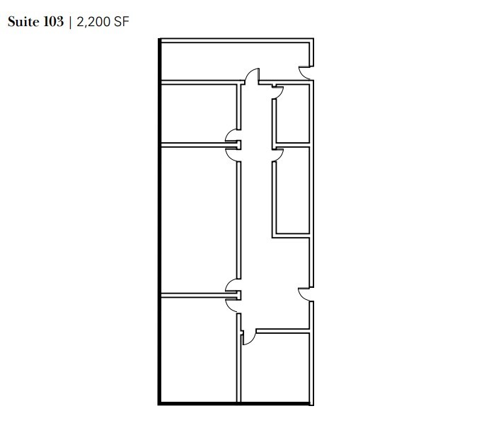 1801 N California Blvd, Walnut Creek, CA à louer Plan d’étage– Image 1 sur 1