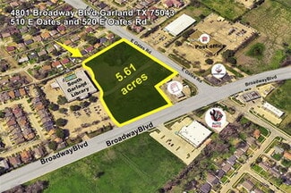 Plus de détails pour 4801 Broadway Blvd, Garland, TX - Terrain à vendre