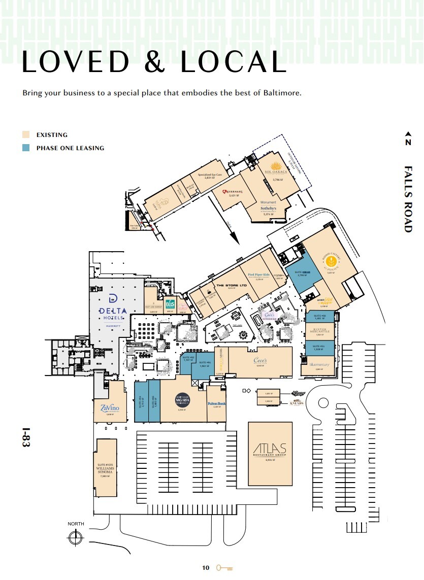 5100 Falls Rd, Baltimore, MD à louer Plan de site– Image 1 sur 1
