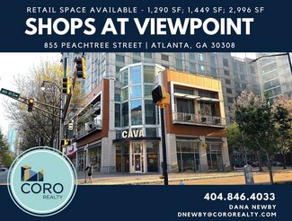 Plus de détails pour 855 Peachtree St, Atlanta, GA - Bureau, Local commercial à louer