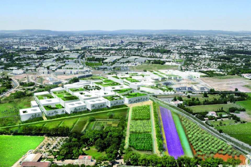 Terrain dans Castelnau-le-Lez à vendre Aérien– Image 1 sur 2