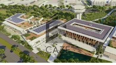 Pessac - Vue aérienne  vue de carte