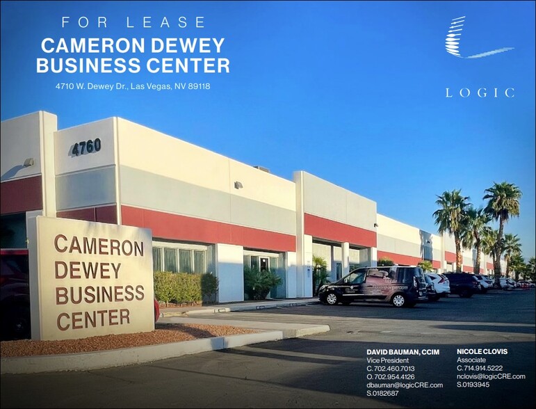 4710 W Dewey Dr, Las Vegas, NV à louer - Photo de l’immeuble – Image 1 sur 8