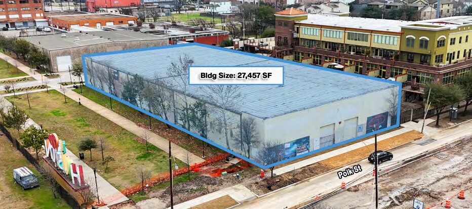2315 Polk St, Houston, TX à vendre - Photo de l’immeuble – Image 3 sur 5