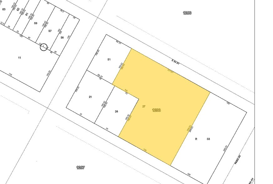 55 E 52nd St, New York, NY à louer - Plan cadastral – Image 2 sur 26
