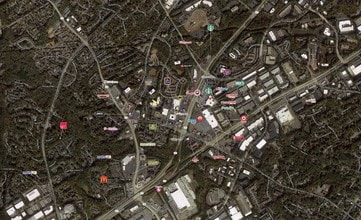 6050 Peachtree Pky, Peachtree Corners, GA - VUE AÉRIENNE vue de carte