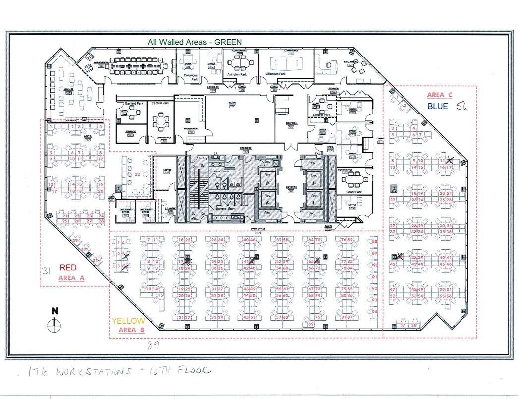 1700 E Golf Rd, Schaumburg, IL à louer Plan d’étage– Image 1 sur 1