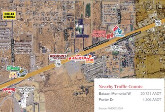 Plus de détails pour Bataan Memorial West, Las Cruces, NM - Terrain à louer