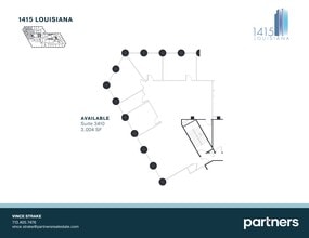 1415 Louisiana St, Houston, TX à louer Plan de site– Image 1 sur 1
