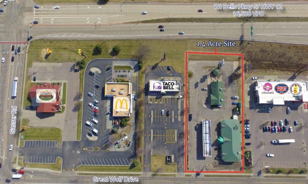 Investment Opportunity Wisconsin Dells portefeuille de 2 biens à vendre sur LoopNet.fr - Plan de site – Image 3 sur 5