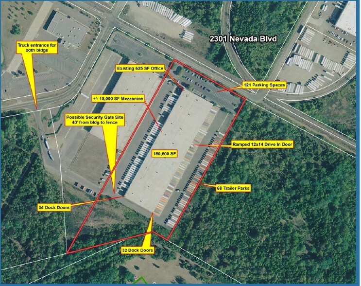 2301 Nevada Blvd, Charlotte, NC à louer - Aérien – Image 3 sur 7