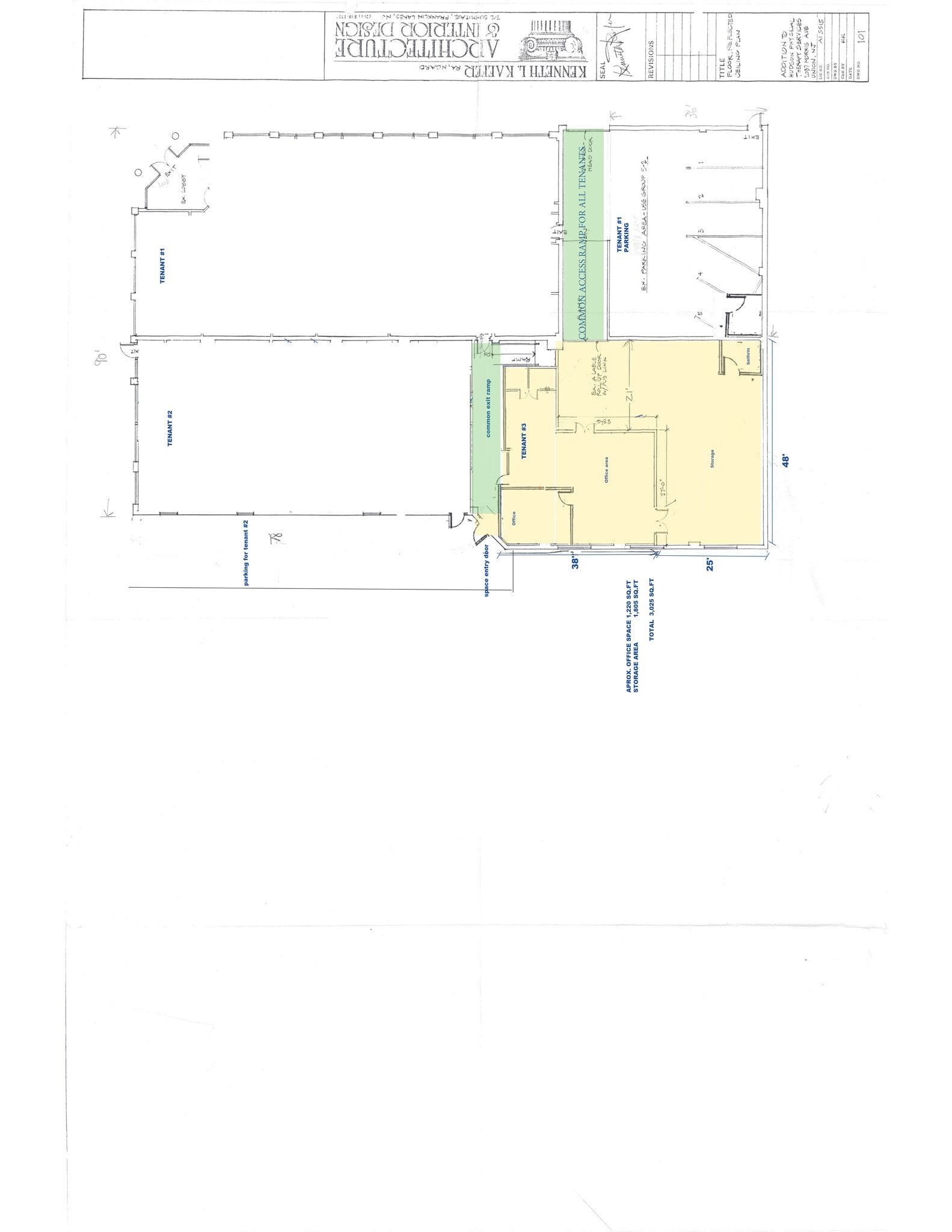 2033 Morris Ave, Union Township, NJ à louer Plan de site– Image 1 sur 2
