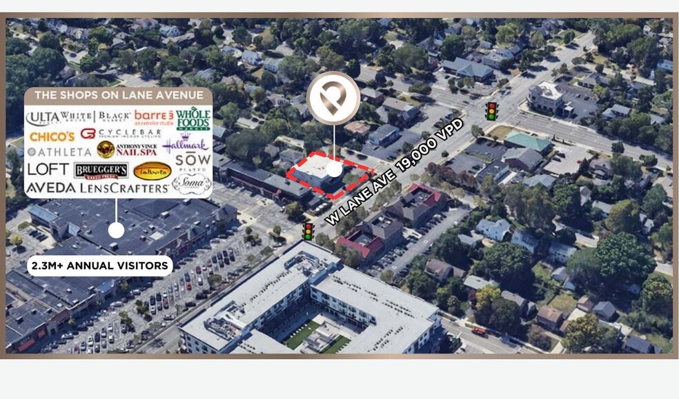 1745 W Lane Ave, Upper Arlington, OH à louer - Aérien – Image 2 sur 5