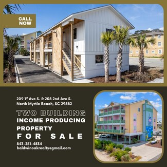 Plus de détails pour Ocean Surf Club & The Little Crane Motel – Logement à vendre, North Myrtle Beach, SC