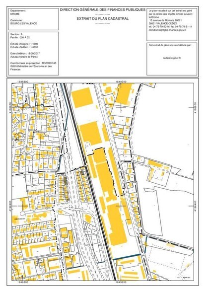 Local commercial dans Bourg-lès-Valence à louer - Plan de site – Image 3 sur 3