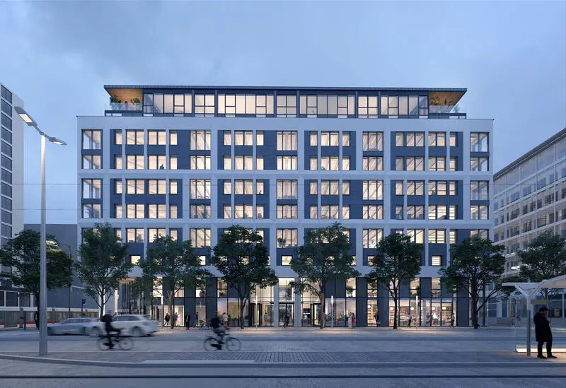 Bureau dans Lyon à louer - Photo de l’immeuble – Image 2 sur 3