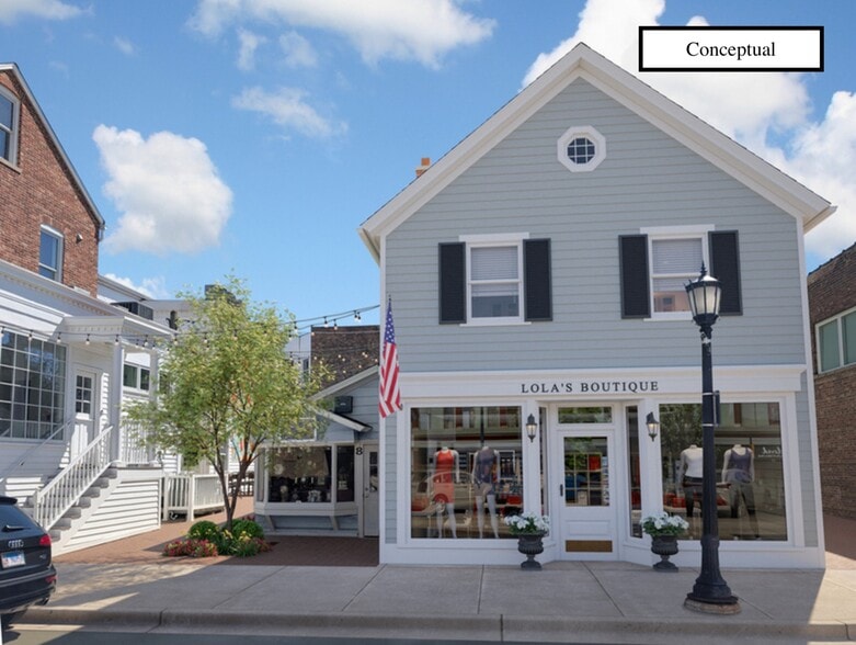 10 W 1st St, Hinsdale, IL à louer - Photo de l’immeuble – Image 1 sur 5