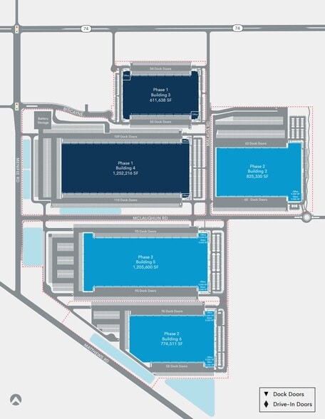 SEC Hwy 74 AND Menifee Rd, Menifee, CA à louer - Plan de site – Image 1 sur 1
