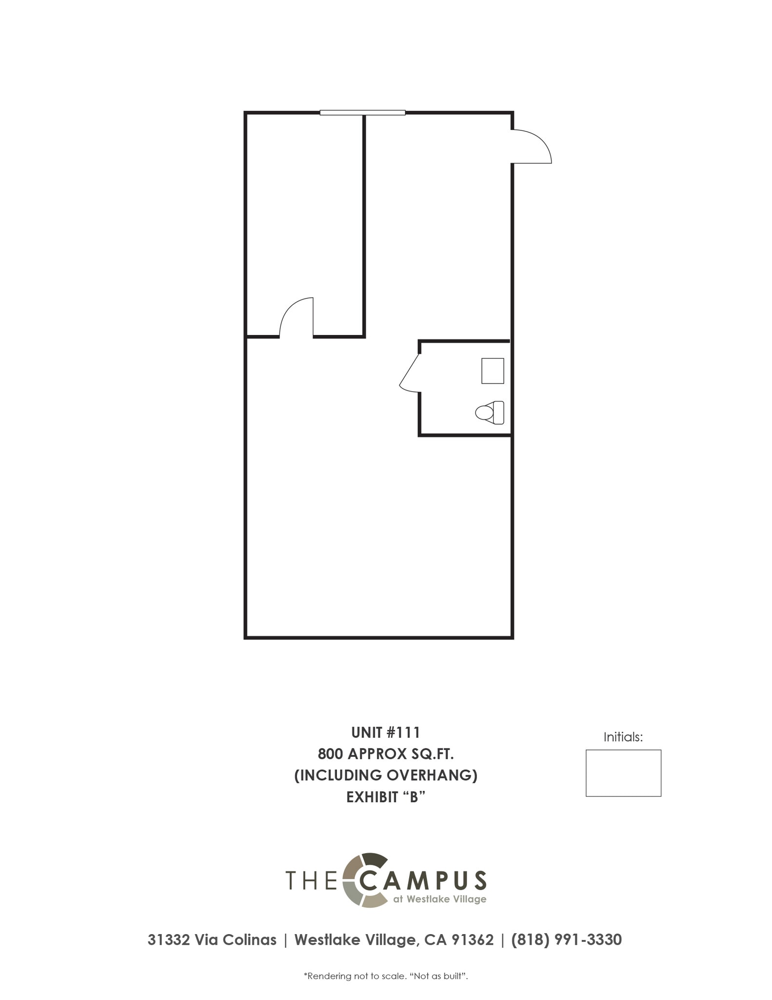 31304-31348 Via Colinas, Westlake Village, CA à louer Plan d’étage– Image 1 sur 1