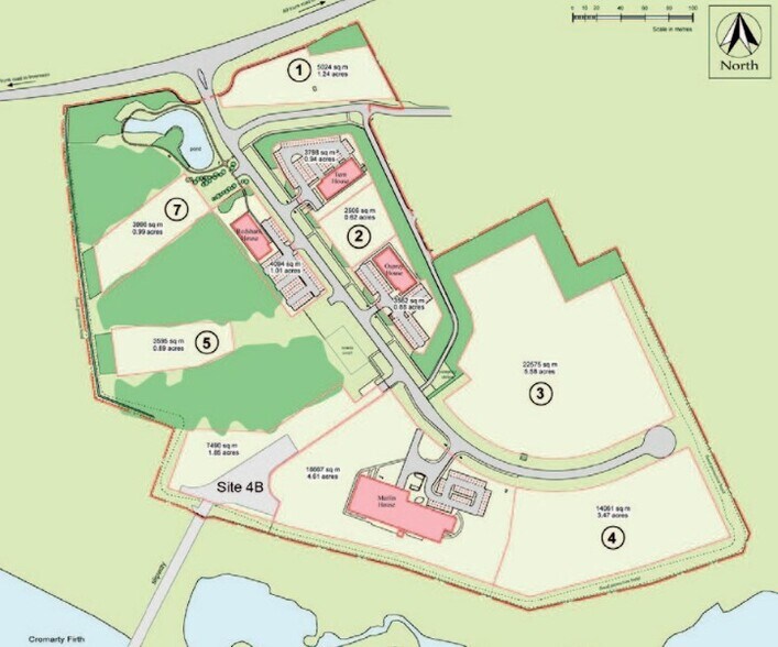 A9, Alness à vendre - Plan de site – Image 2 sur 2