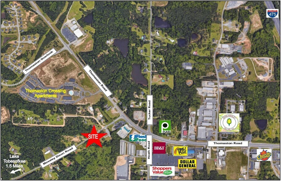 5802 Moseley Dixon Rd, Macon-Bibb, GA à vendre - Photo de l’immeuble – Image 2 sur 3