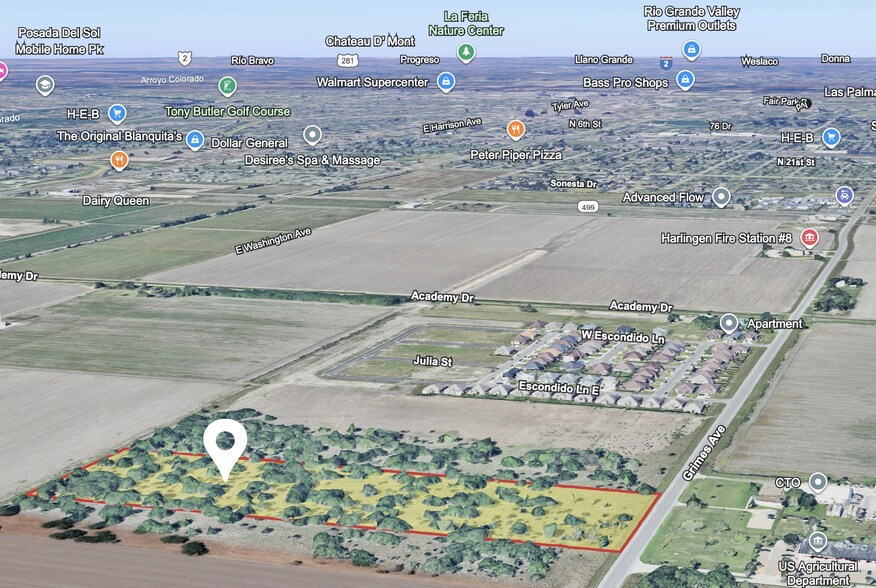 0 Grimes Rd, Harlingen, TX à vendre - Photo principale – Image 1 sur 2
