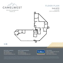 2001 W Camelback Rd, Phoenix, AZ à louer Plan d’étage– Image 1 sur 1