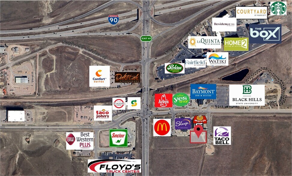 1025 Endeavour Blvd, Rapid City, SD à vendre - Photo de l’immeuble – Image 1 sur 3
