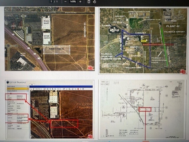 Terrain dans Palmdale, CA à vendre - Photo principale – Image 2 sur 2