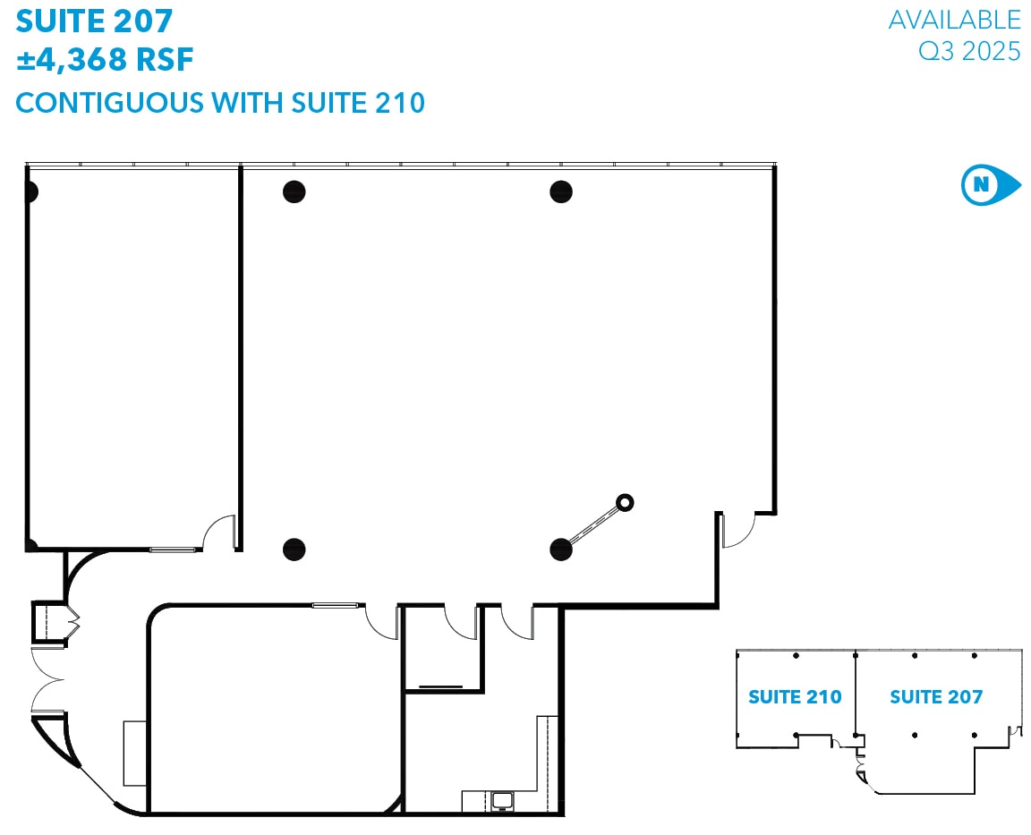 455 Sherman St, Denver, CO à louer Plan d’étage– Image 1 sur 1
