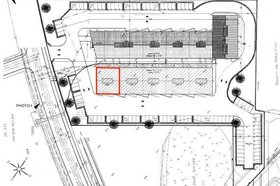 Local d’activités dans Villeneuve-Saint-Germain à louer - Photo de l’immeuble – Image 3 sur 3