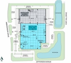 1835 W Jefferson Ave, Naperville, IL à louer Plan de site– Image 1 sur 1