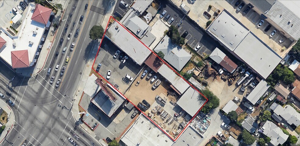 9651 Valley Blvd, Rosemead, CA à vendre - Aérien – Image 3 sur 3