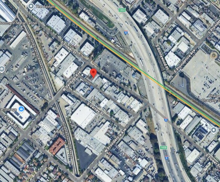 411 S Flower St, Burbank, CA à louer - Aérien – Image 2 sur 5