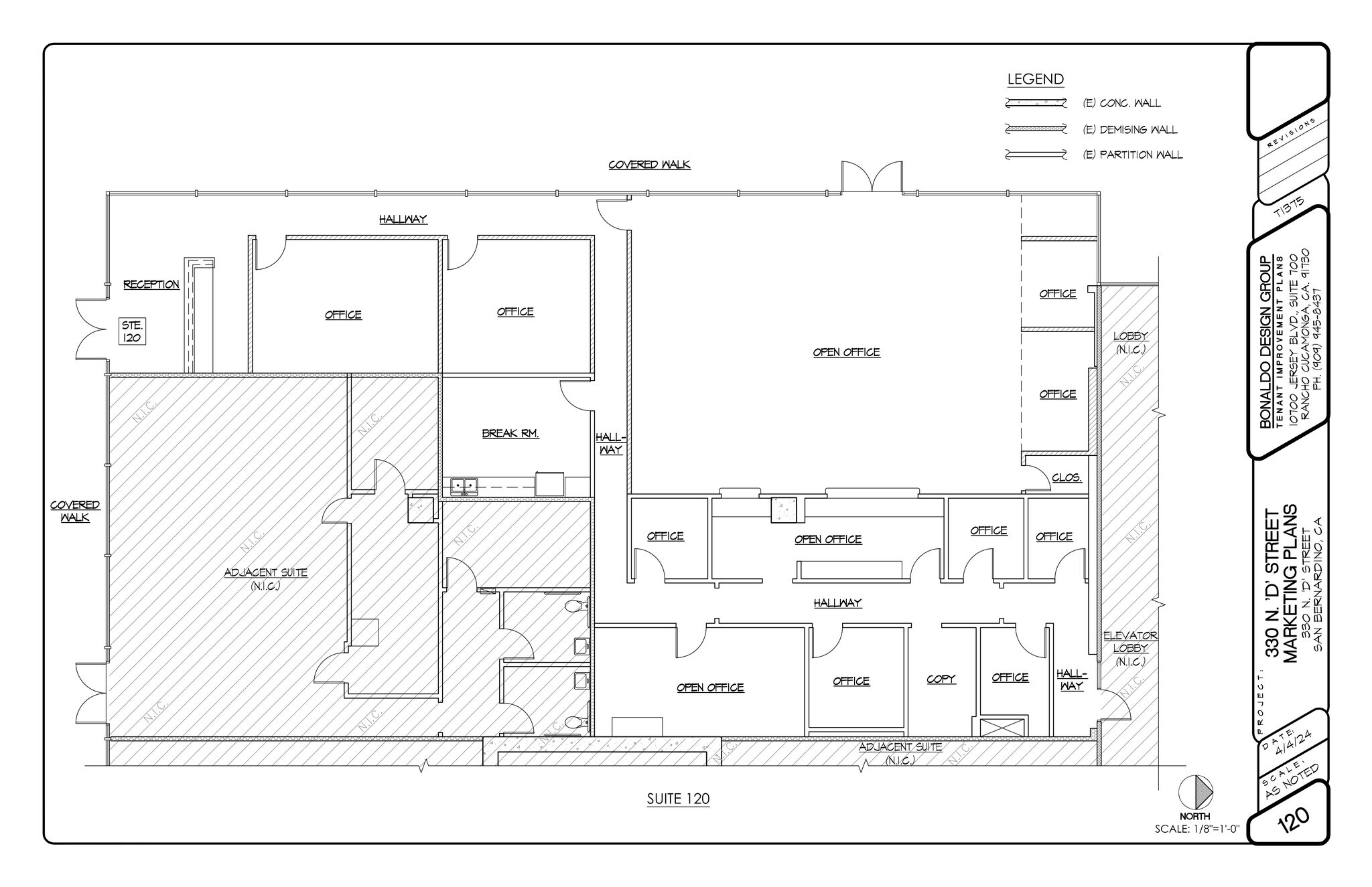 330 N D St, San Bernardino, CA à louer Plan de site– Image 1 sur 1