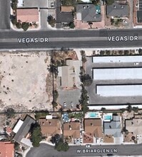 3909 Vegas Dr, Las Vegas, NV - VUE AÉRIENNE  vue de carte - Image1