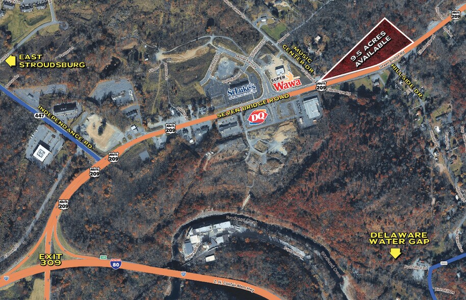 Pa Route 209, East Stroudsburg, PA à vendre - Photo principale – Image 1 sur 3