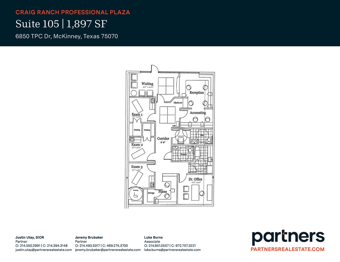 6850 TPC Dr, McKinney, TX 75070 - Lot 105 - - Plan d’étage - Image 1 of 1