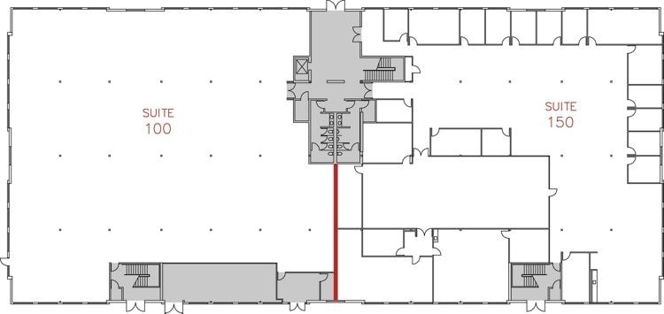 4790 Eastgate Mall, San Diego, CA à louer Plan d’étage– Image 1 sur 1