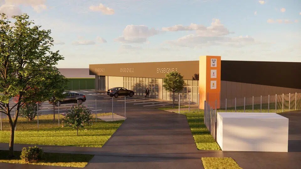 Local commercial dans Tinqueux à louer - Photo de l’immeuble – Image 1 sur 10