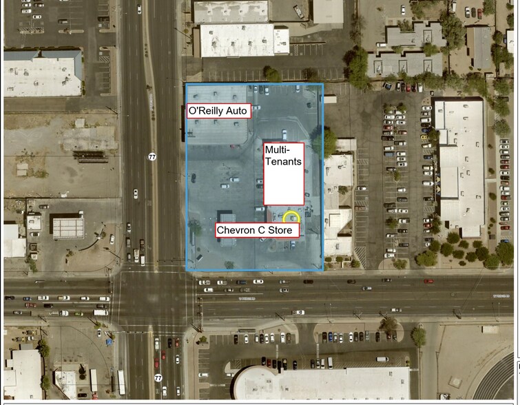 3602–3630 N Oracle Rd, Tucson, AZ portefeuille de 3 biens à vendre sur LoopNet.fr - Photo de l’immeuble – Image 2 sur 10
