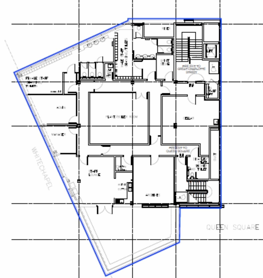 Queen Sq, Liverpool à louer Plan d’étage– Image 1 sur 4