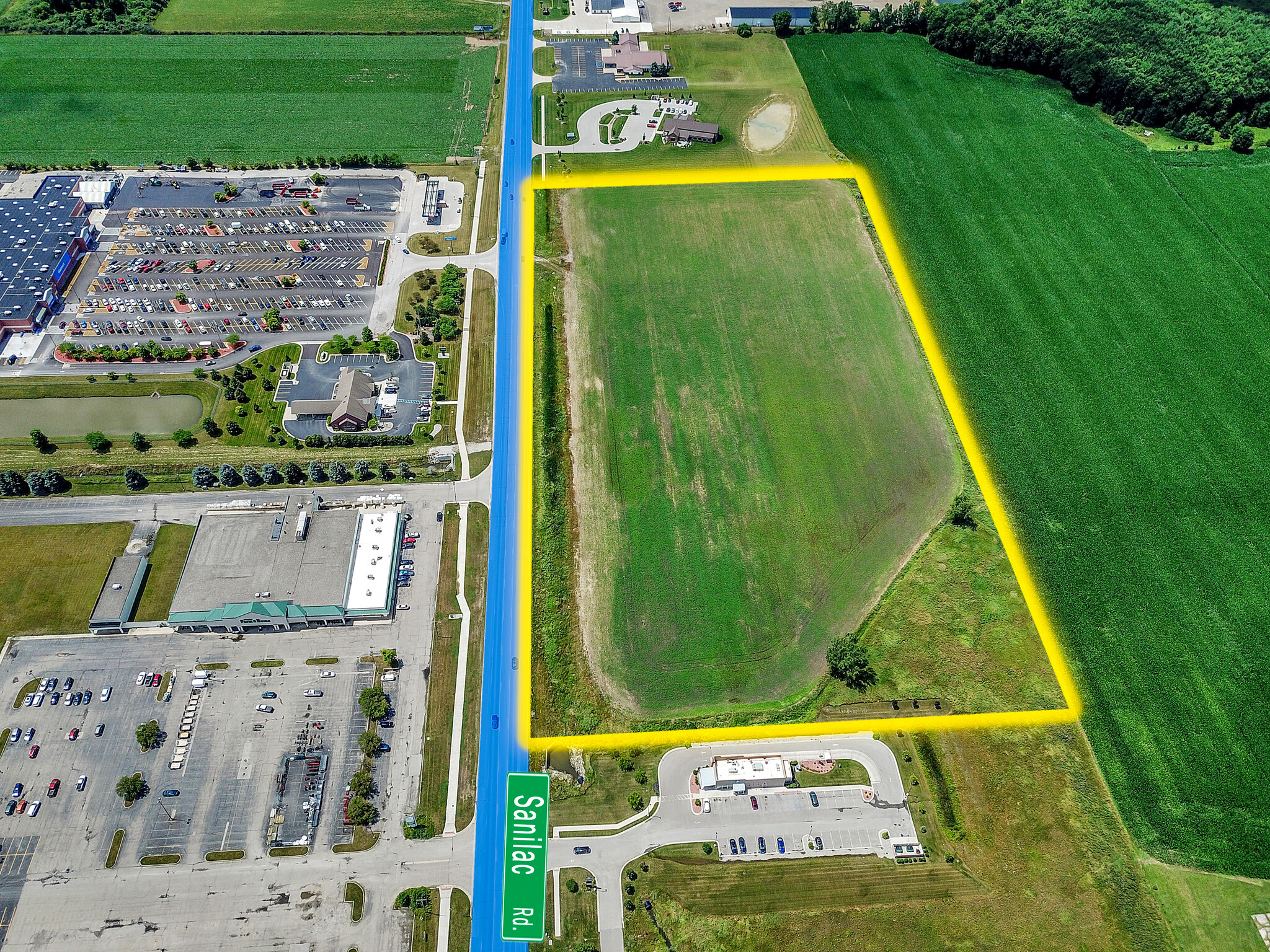 580-620 W Sanilac Rd, Sandusky, MI à vendre Photo de l’immeuble– Image 1 sur 3