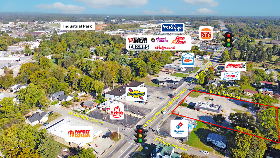 707 N 3rd St, Bardstown, KY à louer - Aérien – Image 1 sur 8