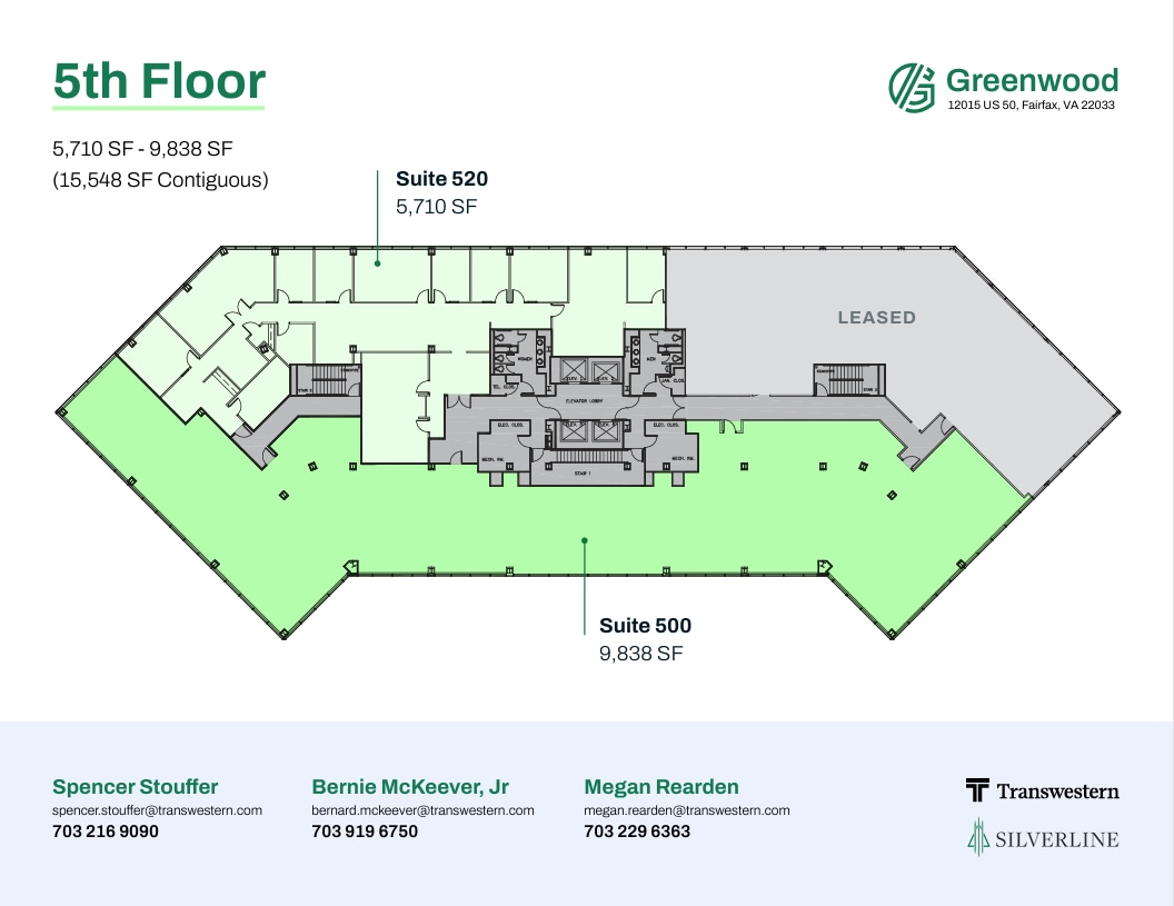 12015 US 50, Fairfax, VA à louer Plan d’étage– Image 1 sur 1